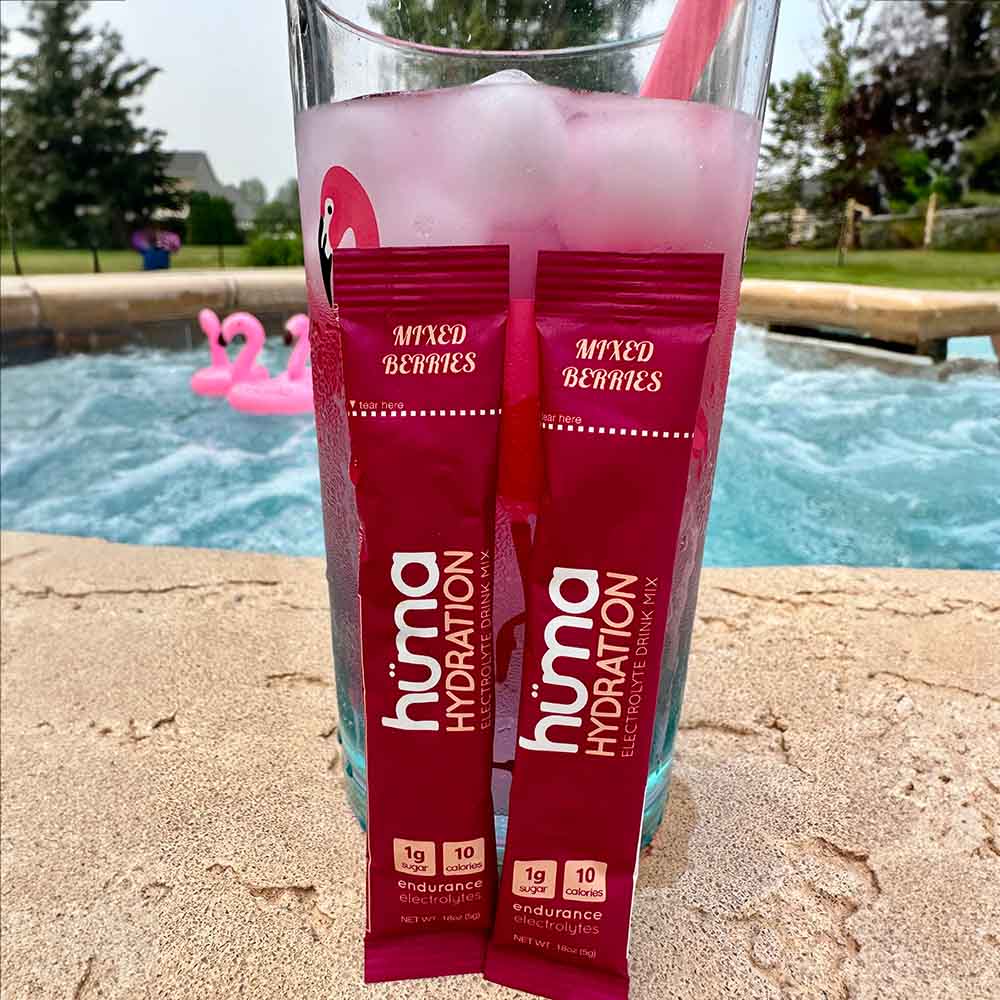 Hydration Drink Mix Packets Huma Gel